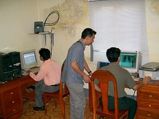 Project computer room in Cambodia