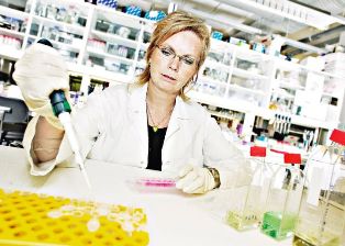 Prof Berit Johansen, who has been studying gene expression 
for nearly two decades. Photo credit: Geir Mogen/NTNU Info