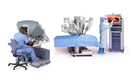 The da Vinci surgical robot. ©2013 Intuitive Surgical, Inc. 