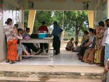 Cambodian village health centre