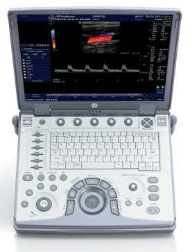 The GE LOGIQ e portable ultrasound system