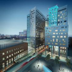 The new Royal London Hospital towers