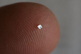 The tiny pressure sensor on a finger tip